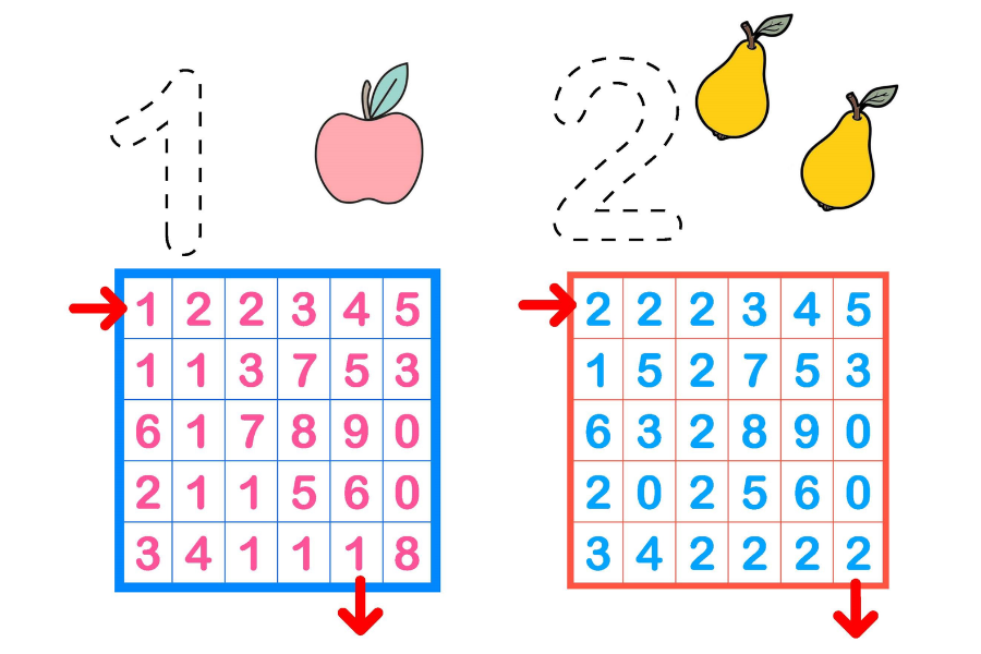 幼儿数学启蒙，1-10数字思维训练，27页PFD可打印